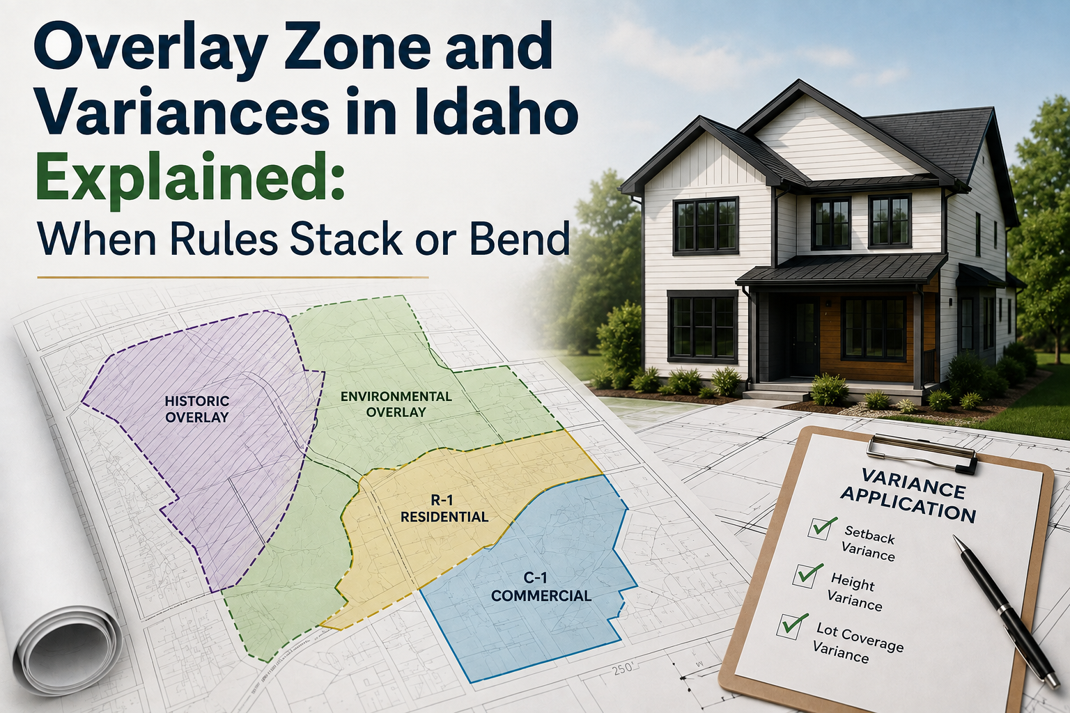 Overlay Zones and Variances in Idaho Explained: When Rules Stack or Bend