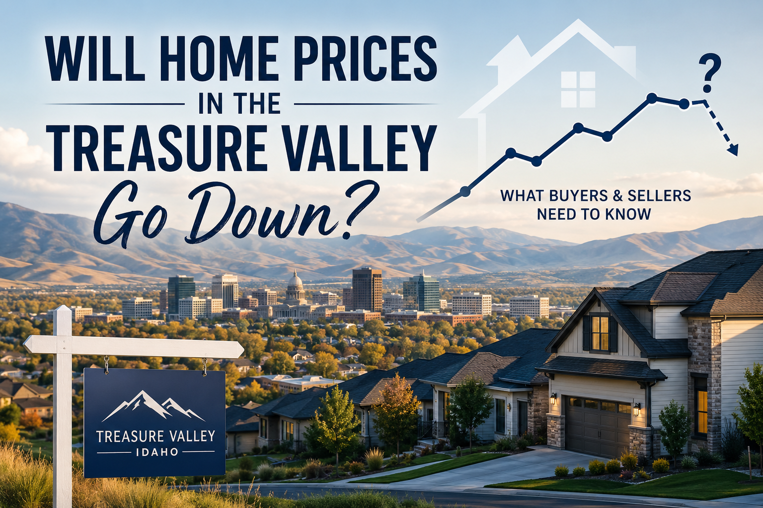 Will Home Prices in the Treasure Valley Go Down?