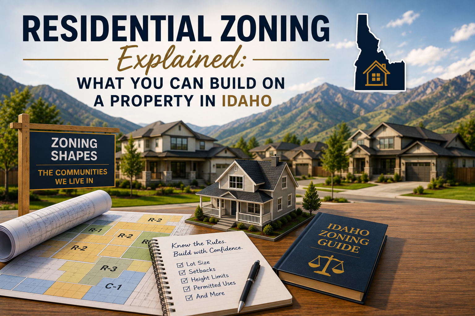 Residential Zoning Explained: What You Can Build on a Property in Idaho